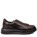 PANTOFI SPORT MARO INCHIS PIELE NATURALA 4VE08
