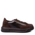 PANTOFI SPORT MARO INCHIS PIELE NATURALA INTOARSA 4VE08