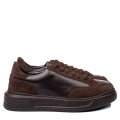PANTOFI SPORT MARO INCHIS PIELE NATURALA INTOARSA 4VE08