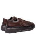 PANTOFI SPORT MARO INCHIS PIELE NATURALA 3VE76