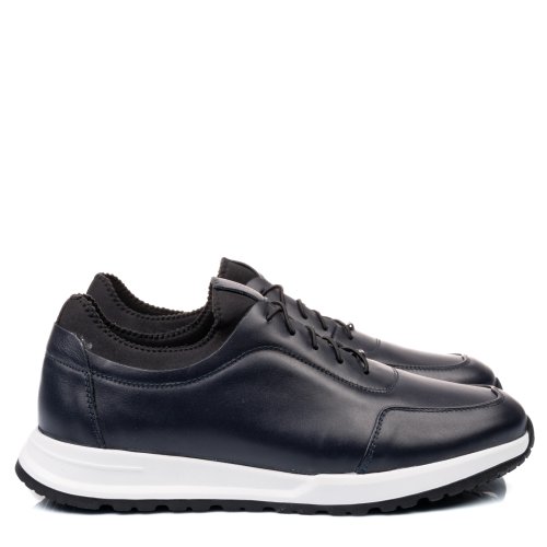 Pantofi sport albastri piele naturala 4ve51