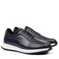 PANTOFI SPORT ALBASTRI PIELE NATURALA 4VE51