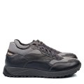 PANTOFI SPORT BLEUMARIN GRI PIELE NATURALA 3VE28