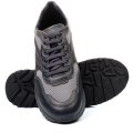 PANTOFI SPORT BLEUMARIN GRI PIELE NATURALA 3VE28