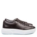 PANTOFI SPORT MARO INCHIS PIELE NATURALA 3VE761
