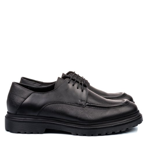 Pantofi negri piele naturala 4ve66-ii