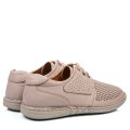 PANTOFI PERFORATI CREM PIELE NATURALA 0VE9-1