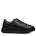 PANTOFI SPORT NEGRI PIELE NATURALA HVEOG001