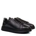 PANTOFI SPORT NEGRI PIELE NATURALA HVEOG001