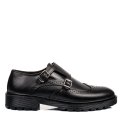 PANTOFI NEGRI PIELE NATURALA BVECK-143