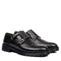 PANTOFI NEGRI PIELE NATURALA BVECK-143