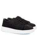 PANTOFI SPORT NEGRI PIELE NATURALA BVEIV032B