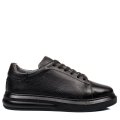 PANTOFI SPORT NEGRI PIELE NATURALA BVEBY002