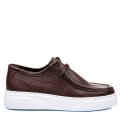 MOCASINI MARO INCHIS PIELE NATURALA AVEYM006