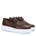 MOCASINI MARO INCHIS PIELE NATURALA AVEYM006