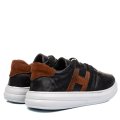 PANTOFI SPORT NEGRI PIELE NATURALA BVETS017