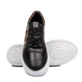 PANTOFI SPORT NEGRI PIELE NATURALA BVETS017