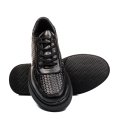 PANTOFI SPORT NEGRI PIELE NATURALA BVEIV002