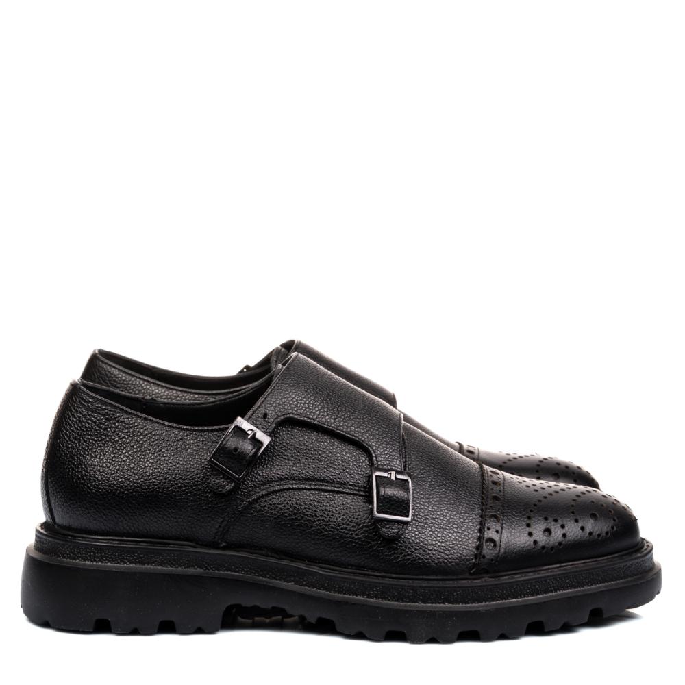 PANTOFI NEGRI PIELE NATURALA 4VE76