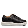 PANTOFI SPORT NEGRI PIELE NATURALA BVEBY001