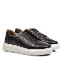 PANTOFI SPORT NEGRI PIELE NATURALA BVEBY001