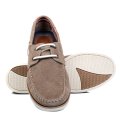MOCASINI TAUPE PIELE NATURALA INTOARSA PVEICAS01