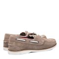 MOCASINI TAUPE PIELE NATURALA INTOARSA PVEICAS01