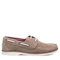 MOCASINI TAUPE PIELE NATURALA INTOARSA PVEICAS01