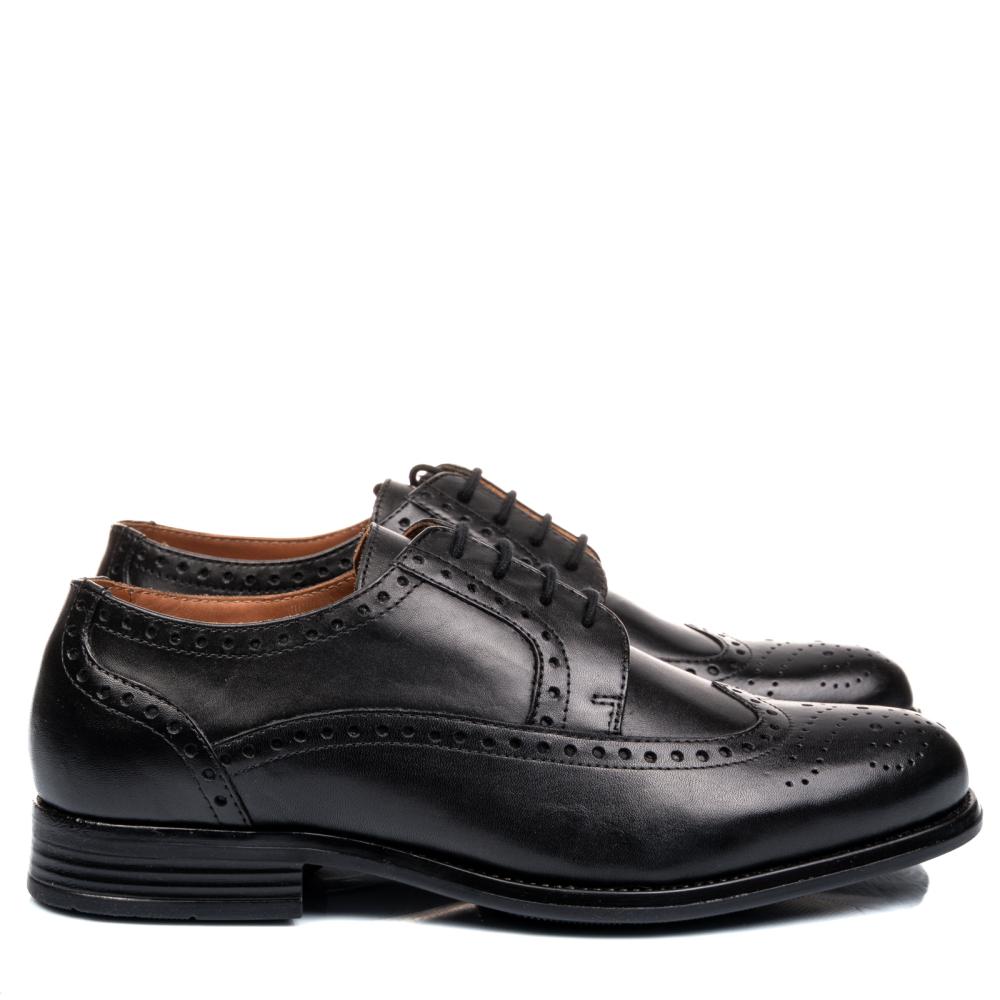 PANTOFI NEGRI PIELE NATURALA WVEB114104