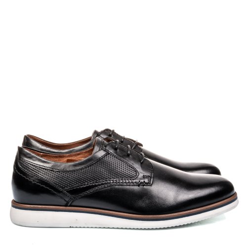 Pantofi negri piele naturala mves447r42