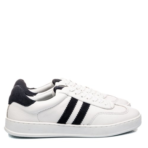 Pantofi sport albi piele naturala wb19-5103