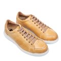 PANTOFI SPORT GALBENI PIELE NATURALA 1VE35