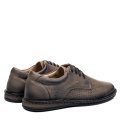 PANTOFI PERFORATI GRI PIELE NATURALA 1VE69