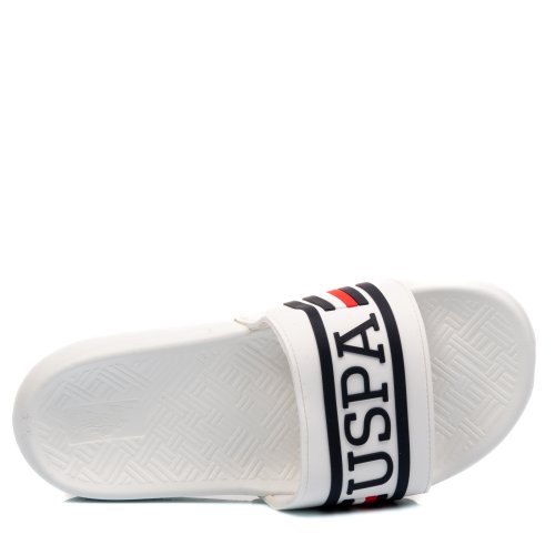 U.s. polo assn, papuci white rony