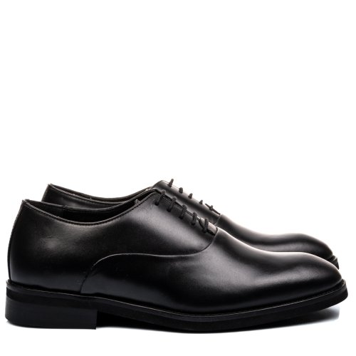 Pantofi negri piele naturala 8ve50