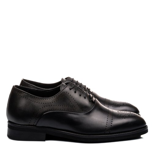 Pantofi negri piele naturala 8ve50-ii