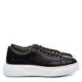 PANTOFI SPORT NEGRI TALPA ALBA PIELE NATURALA 4VE79