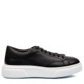 PANTOFI SPORT NEGRI TALPA ALBA PIELE NATURALA 4VE79