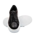 PANTOFI SPORT NEGRI TALPA ALBA PIELE NATURALA 4VE79