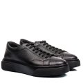 PANTOFI SPORT NEGRI PIELE NATURALA 4VE79
