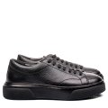PANTOFI SPORT NEGRI PIELE NATURALA 4VE79