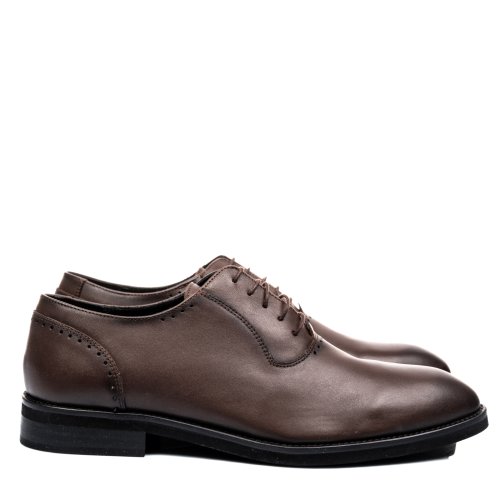 Pantofi dark brown piele naturala 1ve86