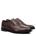 PANTOFI DARK BROWN PIELE NATURALA 1VE86