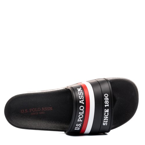 U.s. polo assn, papuci black usp002