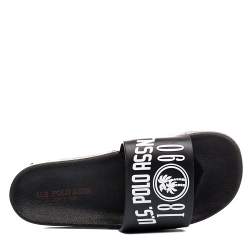U.s. polo assn, papuci black usp001