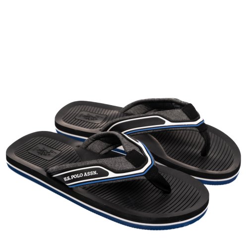 U.s. polo assn, papuci black marlo