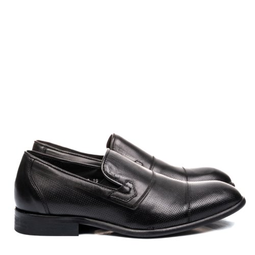 Pantofi negri piele naturala 1ve33