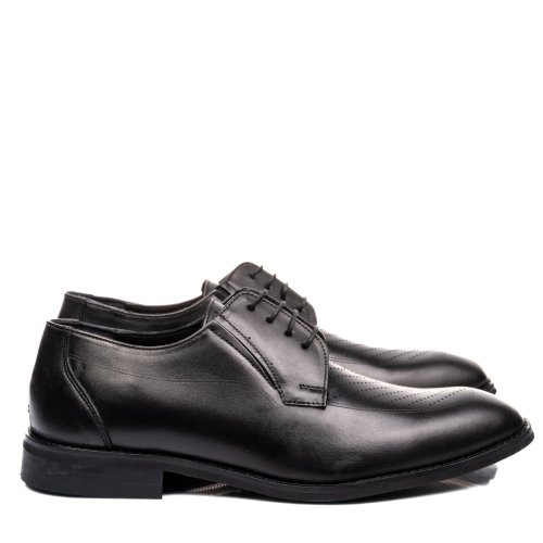Pantofi negri piele naturala 3ve55