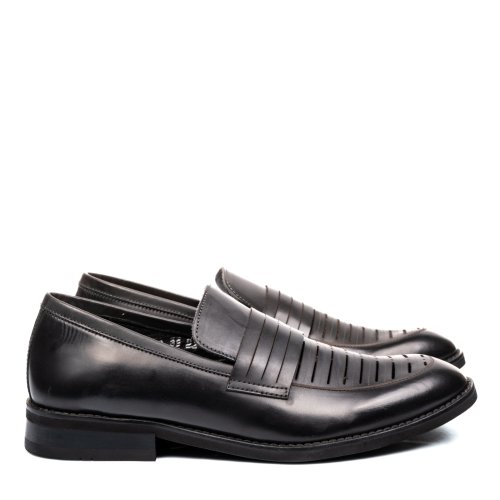 Pantofi negri piele naturala 3ve37