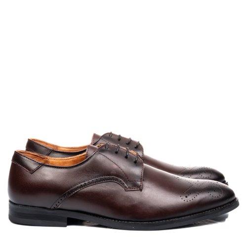 Pantofi visinii piele naturala 3ve86